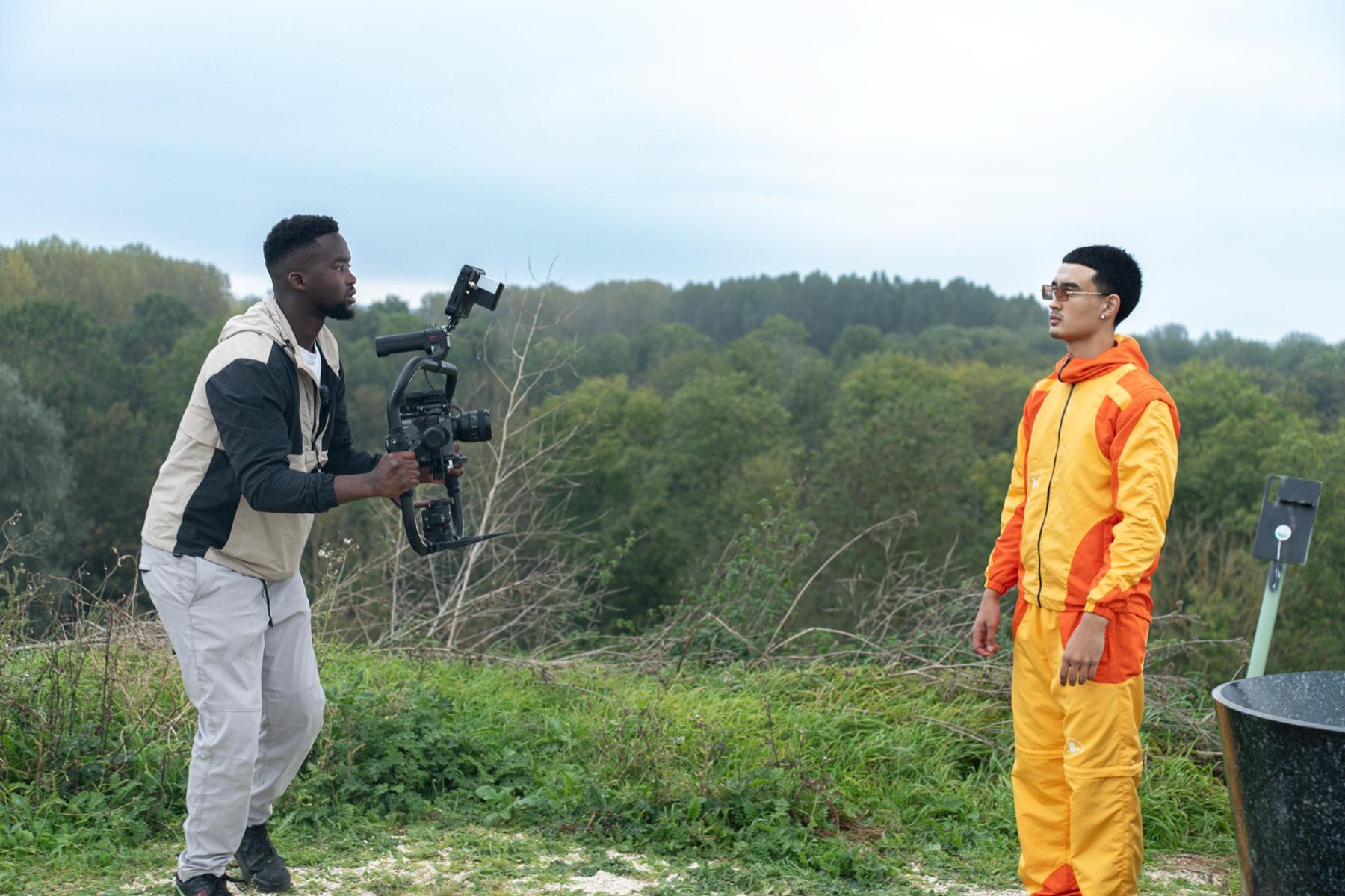 On location